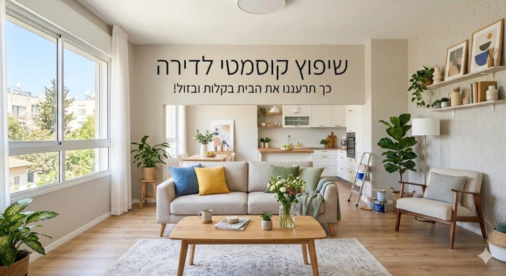 שיפוץ קוסמטי לדירה